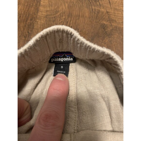 Patagonia Women's Island Hemp Baggies™ Shorts - 3" Dark Pelican Size Small - Picture 3 of 4